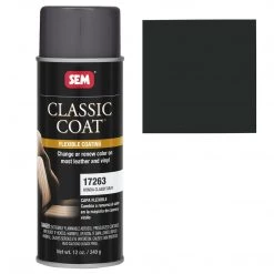 SEM Classic Coat - Leather & Vinyl Flexible Coating, Classy Gray (Honda), 12 Oz. Aerosol