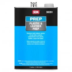 SEM Plastic & Leather Prep, Removes Contaminants, 1 Gallon