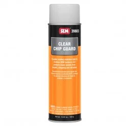 SEM Chip Guard, Protects Vulnerable Panels, Clear, 14.8 Oz. Aerosol Chip & Gravel Guard