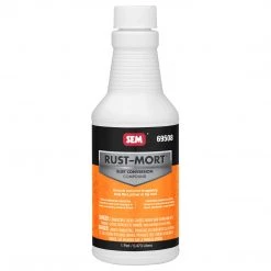 SEM Rust-Mort - Converts Rust To A Hard Protective Coating, 1 Pint Rust Converters