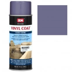 SEM Marine Vinyl Restoration Coating, Ultra Purple, 12 Oz. Aerosol