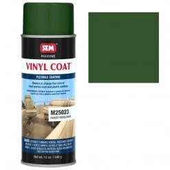 SEM Marine Vinyl Restoration Coating, Ranger Orchid Green, 12 Oz. Aerosol
