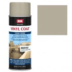 SEM Marine Vinyl Restoration Coating, Chaparal Beige/Platinum, 12 Oz. Aerosol