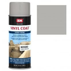 SEM Marine Vinyl Restoration Coating, Formula Boats Grey, 12 Oz. Aerosol