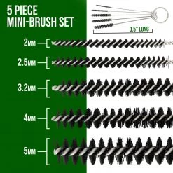 TCP Global 25 Piece Professional Airbrush And Spray Gun Cleaning Kit With 16oz Wash Bottle