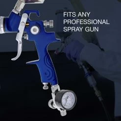 TCP Global Air Adjusting Valve Regulator With Glass Gauge 11 TCP Global Air Adjusting Valve Regulator With Glass Gauge