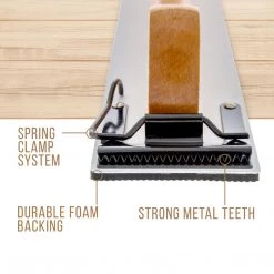 TCP Global Body Filler Tools Wooden Handle Longboard Sander For PSA Sandpaper 10-3/4