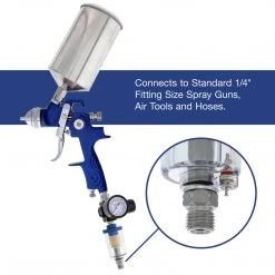 Air Control & Filtration TCP Global Mini In-Line Air Filter, Oil And Water Separator, Pack Of 2