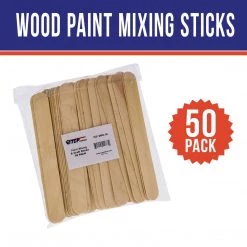 TCP Global Small Batch Paint Mix Sticks, 50 Per Box Airbrush Paint Accessories