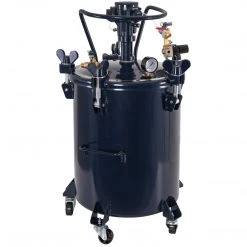 TCP Global Pressure Pots Commercial 10 Gallon (40 Liters) Spray Paint Pressure Pot Tank With Air Powered Mixing Agitator
