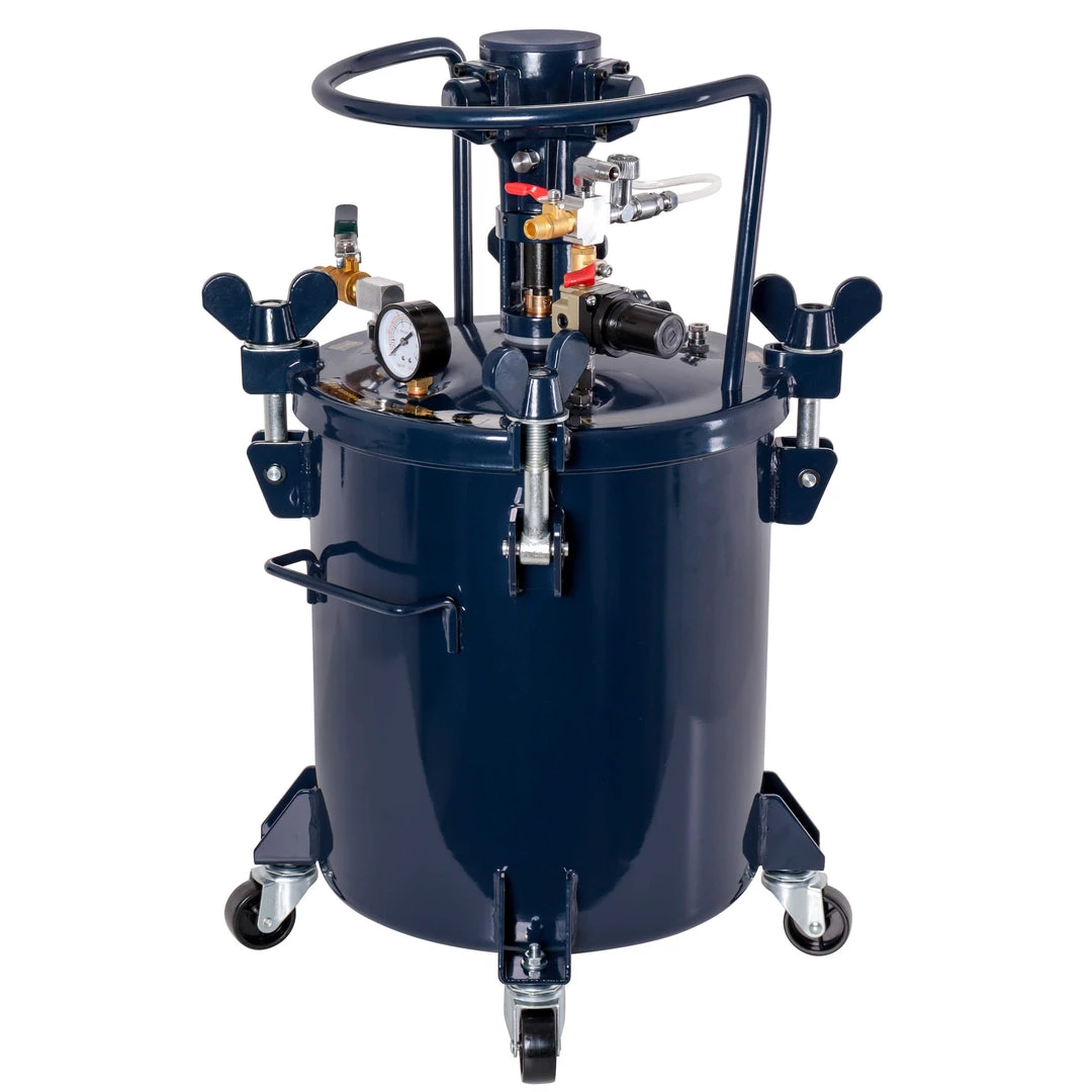 TCP Global Commercial 5 Gallon (20 Liters) Spray Paint Pressure Pot Tank With Air Powered Mixing Agitator 3 TCP Global Commercial 5 Gallon (20 Liters) Spray Paint Pressure Pot Tank With Air Powered Mixing Agitator