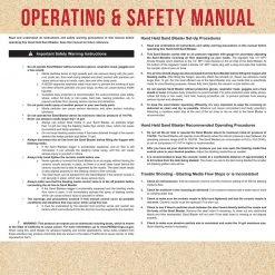 TCP Global Gravity Feed Sand Blaster Gun Kit, Spray Blasting, 2 Ceramic Nozzles Sandblaster & Accessories