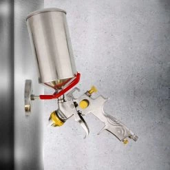 TCP Global Magnetic Paint Spray Gun Holder Stand For Gravity Feed HVLP Booth Cup Body Shop Wall (Pack Of 3)