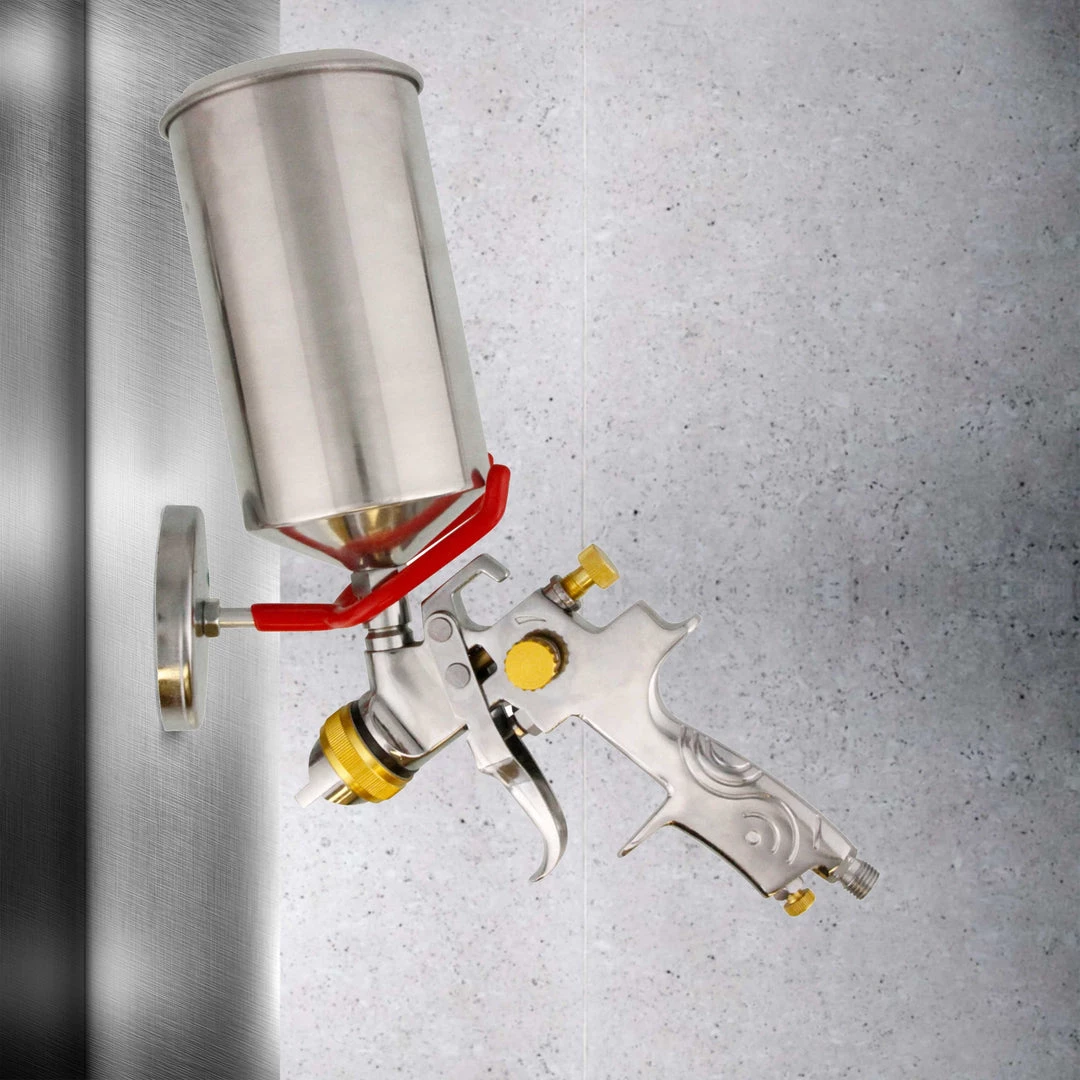 TCP Global Magnetic Paint Spray Gun Holder Stand For Gravity Feed HVLP Booth Cup Body Shop Wall 5 TCP Global Magnetic Paint Spray Gun Holder Stand For Gravity Feed HVLP Booth Cup Body Shop Wall