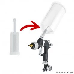 Filters & Strainers TCP Global Disposable HVLP Gravity Spray Gun Filters Fine Mesh (Pack Of 24), Universal Size Fits Most Gravity Feed Spray Guns, Strain Dirt Particles 11 Filters & Strainers TCP Global Disposable HVLP Gravity Spray Gun Filters Fine Mesh (Pack Of 24), Universal Size Fits Most Gravity Feed Spray Guns, Strain Dirt Particles