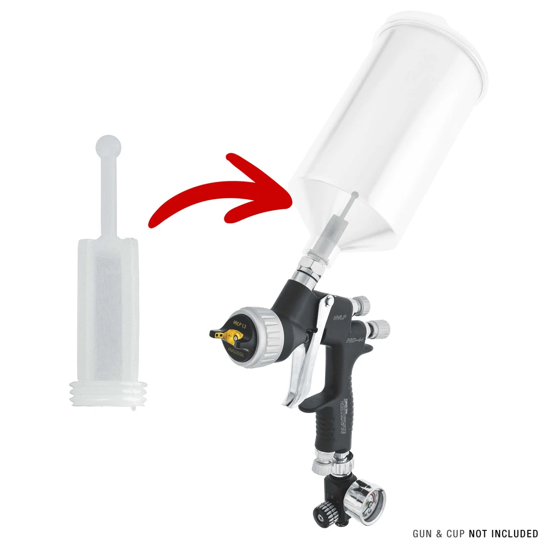 Filters & Strainers TCP Global Disposable HVLP Gravity Spray Gun Filters Fine Mesh (Pack Of 24), Universal Size Fits Most Gravity Feed Spray Guns, Strain Dirt Particles 7 Filters & Strainers TCP Global Disposable HVLP Gravity Spray Gun Filters Fine Mesh (Pack Of 24), Universal Size Fits Most Gravity Feed Spray Guns, Strain Dirt Particles