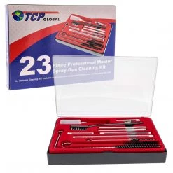 TCP Global Pro 23 Piece Spray Gun Cleaning Kit With Case For HVLP Air Tool Paint Gravity Detail Airbrush Cleaning Kits 13 TCP Global Pro 23 Piece Spray Gun Cleaning Kit With Case For HVLP Air Tool Paint Gravity Detail Airbrush Cleaning Kits