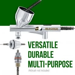 Master Airbrush 11 Piece Kit With A 5 Piece Mini Cleaning Brush Set, 5 Piece Mini Cleaning Needle Poker Set And A How-To-Airbrush Resource Card Airbrush Cleaning