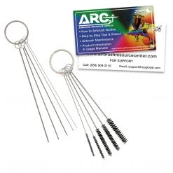 Master Airbrush 11 Piece Kit With A 5 Piece Mini Cleaning Brush Set, 5 Piece Mini Cleaning Needle Poker Set And A How-To-Airbrush Resource Card Airbrush Cleaning