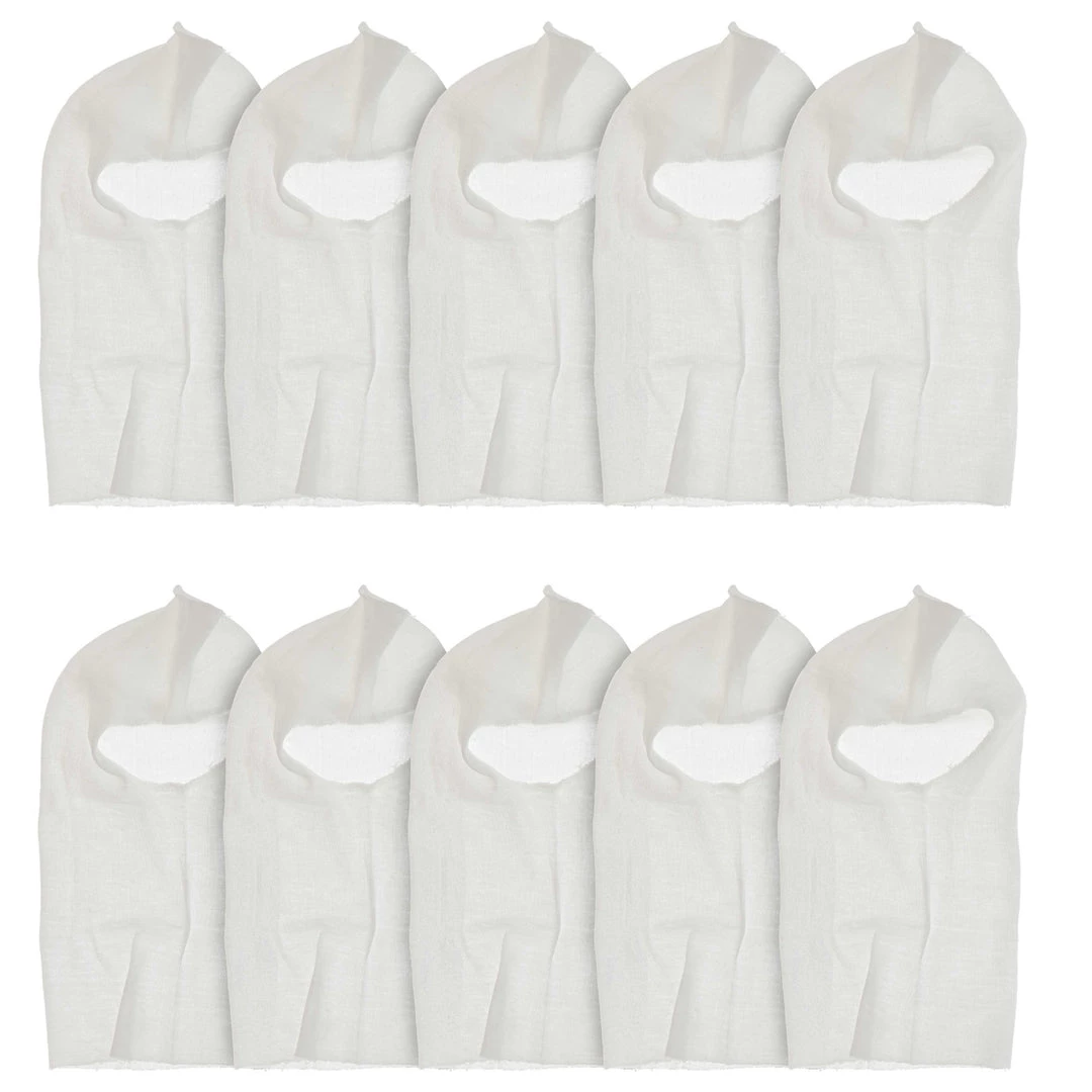 TCP Global Painters Spray Socks, Universal Fit (Pack Of 10) - Snug Soft Stretch Cotton Hood Mask - Protection From Paint Over-Spray, Sanding Dust, Dirt, Debris 4 TCP Global Painters Spray Socks, Universal Fit (Pack Of 10) - Snug Soft Stretch Cotton Hood Mask - Protection From Paint Over-Spray, Sanding Dust, Dirt, Debris