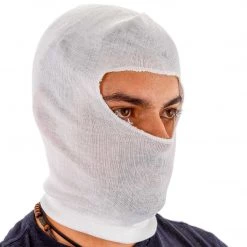 TCP Global Painters Spray Socks, Universal Fit (Case Of 120) - Snug Soft Stretch Cotton Hood Mask - Protection From Paint Over-Spray, Sanding Dust, Dirt Debris