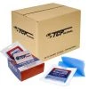 TCP Global Pure Blue Superior Tack Cloths - Tack Rags (Case Of 144) - Automotive Car Painters Grade - Removes Dust, Sanding Particles, Cleans Surfaces