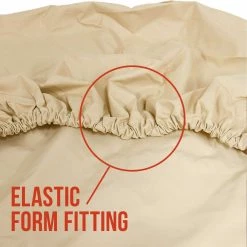 TCP Global Set Of 4 - Oxford Waterproof Canvas Wheel Tire Covers, Fits From 30