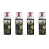 U-Pol Raptor 2K Black Bedliner, 13.2 Oz. Aerosol (Pack Of 4) Truck Bed Liner