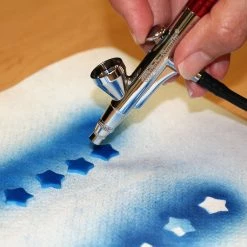 U.S. Cake Supply Complete Cake Decorating Airbrush Kit With A Full Selection Of 12 Vivid Airbrush Food Colors