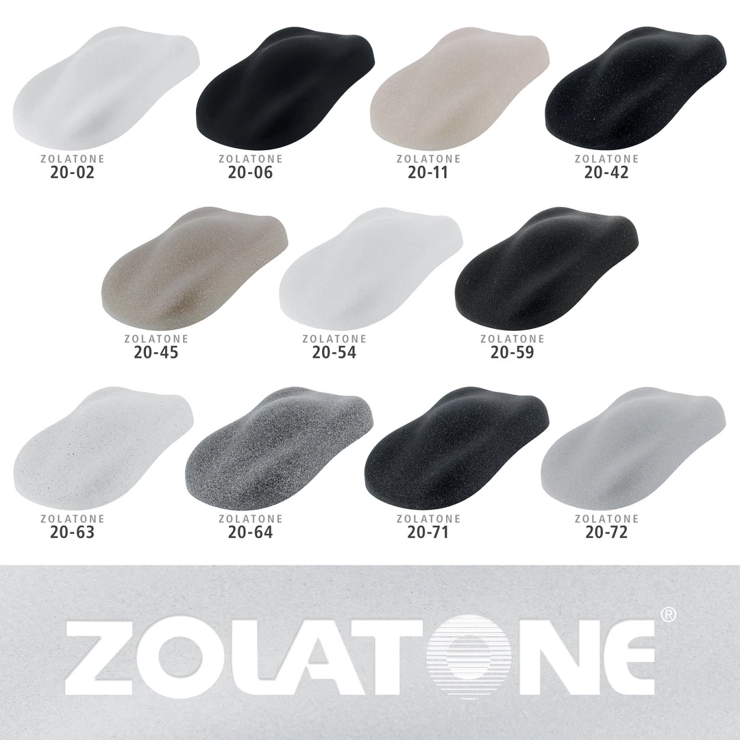Zolatone White/White - 20 Series Stock Color Spatter Finish, Gallon 4 Zolatone White/White - 20 Series Stock Color Spatter Finish, Gallon