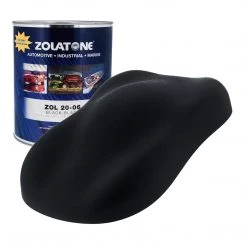 Zolatone Black/Black - 20 Series Stock Color Spatter Finish, Gallon Zolatone - Splatter Finishes
