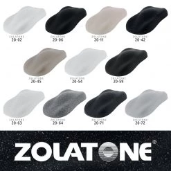 Zolatone Hamlet Black - 20 Series Stock Color Spatter Finish, Gallon