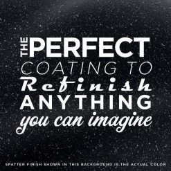 Zolatone Hamlet Black - 20 Series Stock Color Spatter Finish, Quart