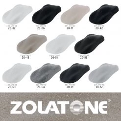 Zolatone Medusa Gray - 20 Series Stock Color Spatter Finish, Gallon
