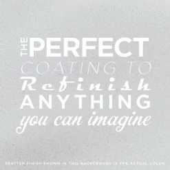 Zolatone Camille White - 20 Series Stock Color Spatter Finish, Gallon