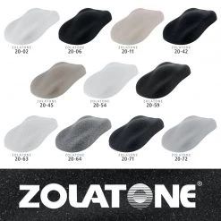 Zolatone Lilith Charcoal - 20 Series Stock Color Spatter Finish, Gallon