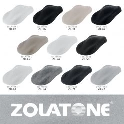 Zolatone Silver Gray - 20 Series Stock Color Spatter Finish, Gallon