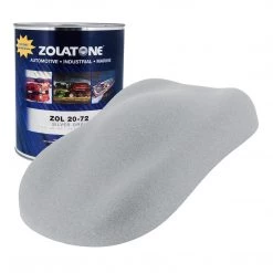 Zolatone Silver Gray - 20 Series Stock Color Spatter Finish, Gallon