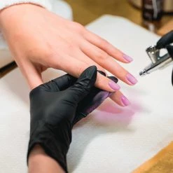 Master Airbrush Nail Decorating Systems Complete Professional Airbrush Nail Kit With G25 Airbrush, Master Compressor TC-20, Air Hose, 20 Nail Stencils & 12 Custom Body Art Colors, 1 Oz.