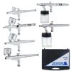 Master Airbrush Master G65 Studio Airbrush Set With 6 Different Airbrush Models (3 Gravity Feed, 2 Siphon Feed, 1 Side Feed) Gravity Feed Airbrushes 1 Master Airbrush Master G65 Studio Airbrush Set With 6 Different Airbrush Models (3 Gravity Feed, 2 Siphon Feed, 1 Side Feed) Gravity Feed Airbrushes