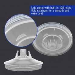 Master Pro MPS Cups & Liners Master Paint System MPS Disposable Paint Spray Gun Cup Liners And Lid System, 40 Pack Standard Size 20 Ounce (600ml) Kit