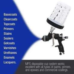 Master Pro Master Paint System MPS, 4 Pack Set Of Large Size 27 Ounce (800ml) Hard Cups And Retainer Rings - 4 Hard Cups And 4 Rings 11 Master Pro Master Paint System MPS, 4 Pack Set Of Large Size 27 Ounce (800ml) Hard Cups And Retainer Rings - 4 Hard Cups And 4 Rings