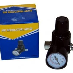 TCP Global True Micrometer Spray Gun Air Regulator With Gauge Air Valves & Regulators