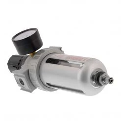 TCP Global Professional Air Filter And Regulator Control Unit With Gauge (1/4