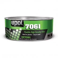 U-Pol Stronghold, Smooth High Adhesion Body Filler For Plastics, Black, 600ml